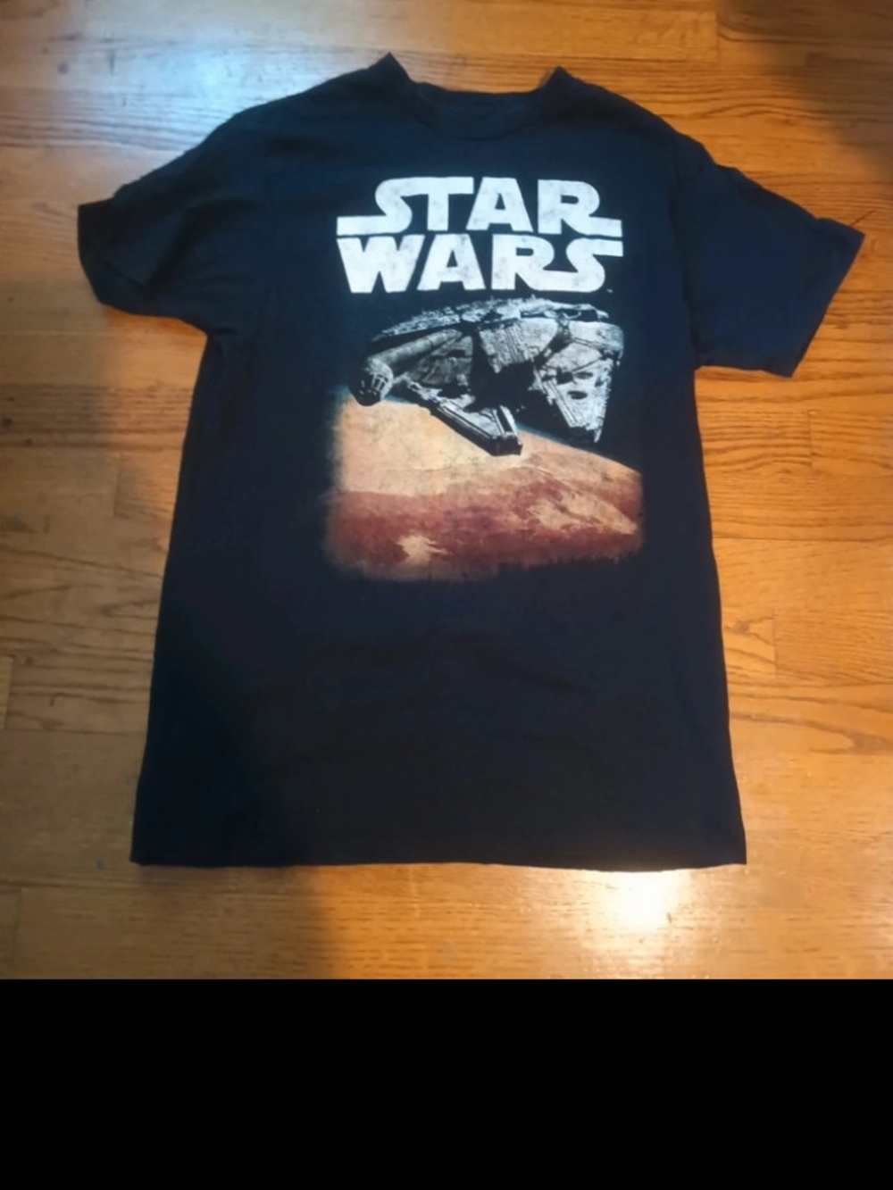 Star Wars Black T- Shirt  (M)